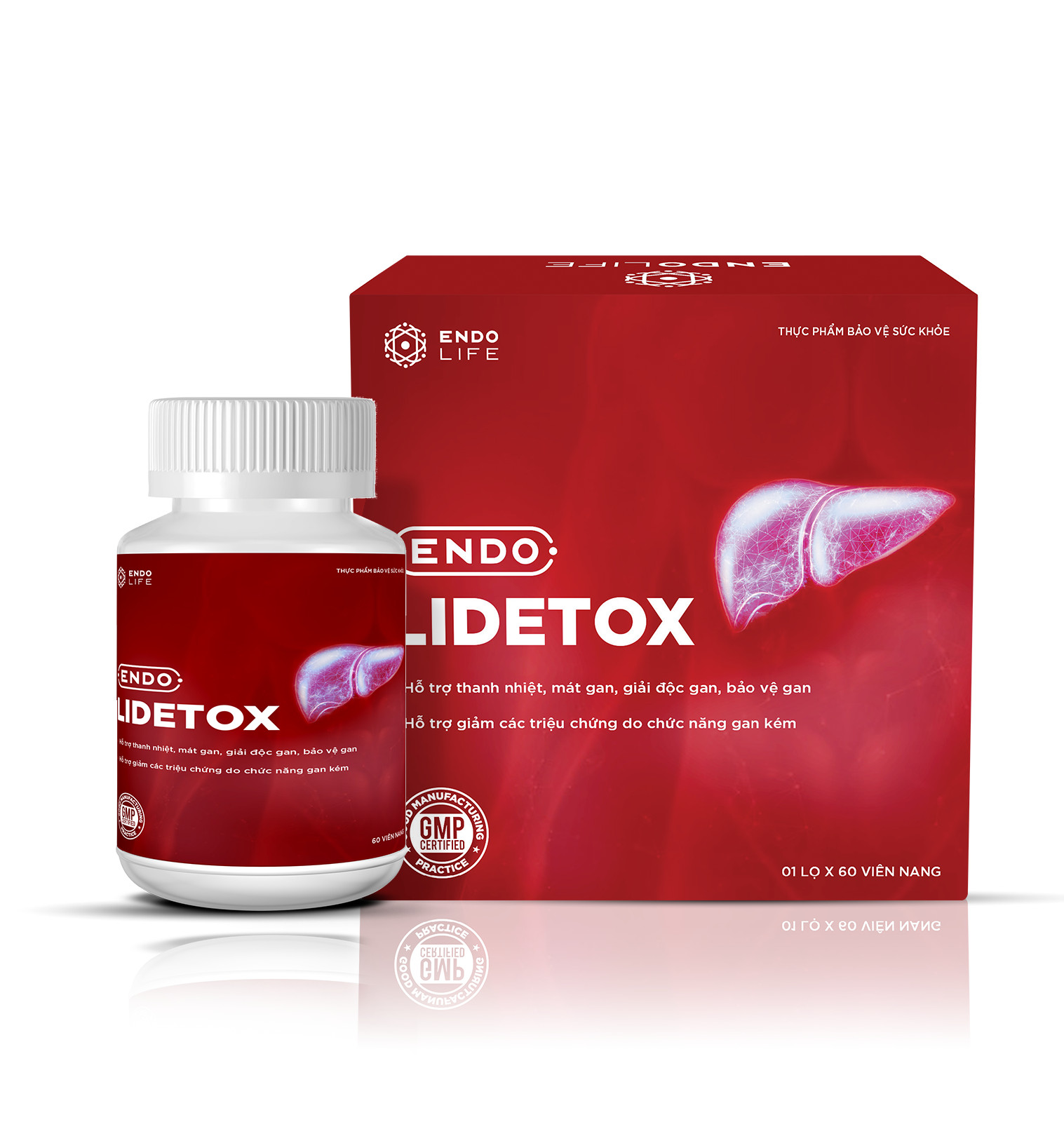 ENDO LIDETOX- Hỗ trợ điều trị các bệnh lý về gan.